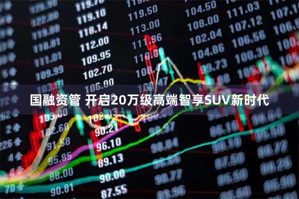 国融资管 开启20万级高端智享SUV新时代