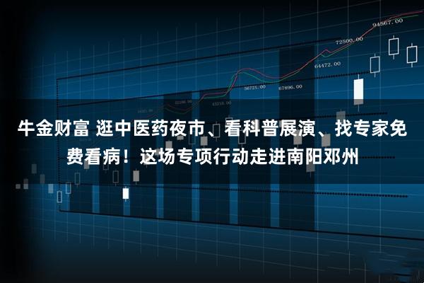 牛金财富 逛中医药夜市、看科普展演、找专家免费看病！这场专项行动走进南阳邓州